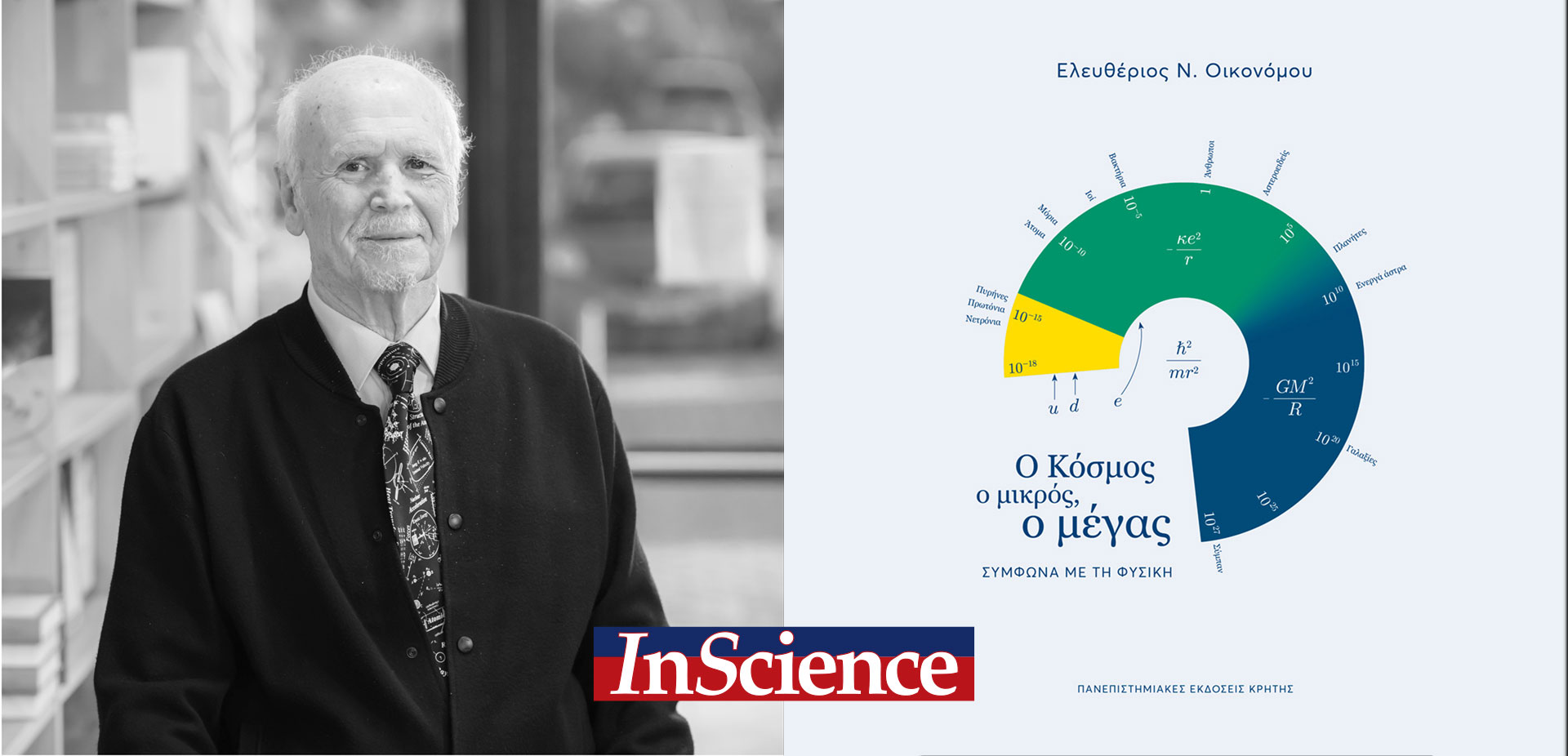 Παρουσίαση Βιβλίου του Ε. Οικονόμου  – «Ο ΚΟΣΜΟΣ Ο ΜΙΚΡΟΣ, Ο ΜΕΓΑΣ – ΣΥΜΦΩΝΑ ΜΕ ΤΗΝ ΦΥΣΙΚΗ»